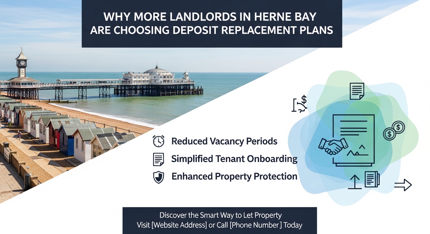 Why More Landlords in Herne Bay Are Choosing Deposit Replacement Plans 